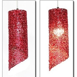 ראש גלילי עגול ארוך צילינדר אלומיניום מנורות Creative