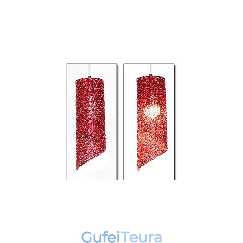 ראש גלילי עגול ארוך צילינדר אלומיניום מנורות Creative