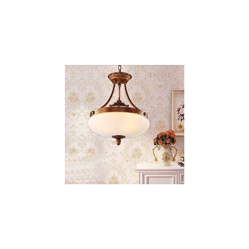 מנורת שיש אירופאי מנורות נברשת נחושת