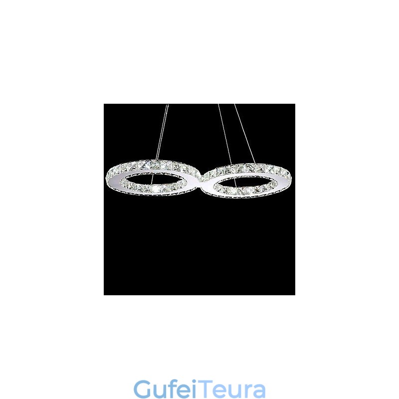 אורות תליון 2 אור מודרני פשוט אומנותי