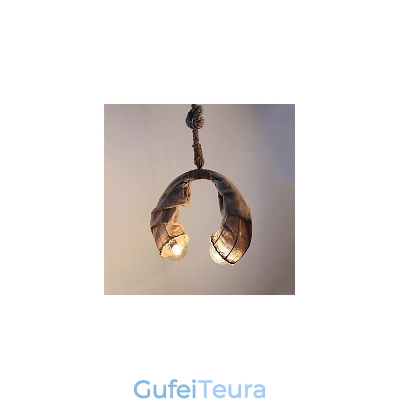 אורות תליון מסורתיים קלאסיים רטרו מתכת