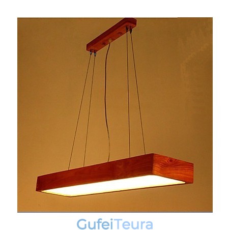 תליון פשוט מעץ מלא ברמה גבוהה