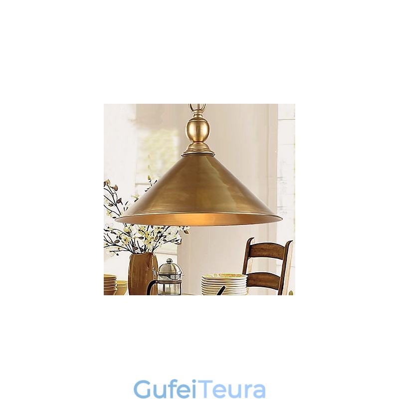 פליז טהור תליון אור בסגנון מיני מתכת קלאסית מסורתית