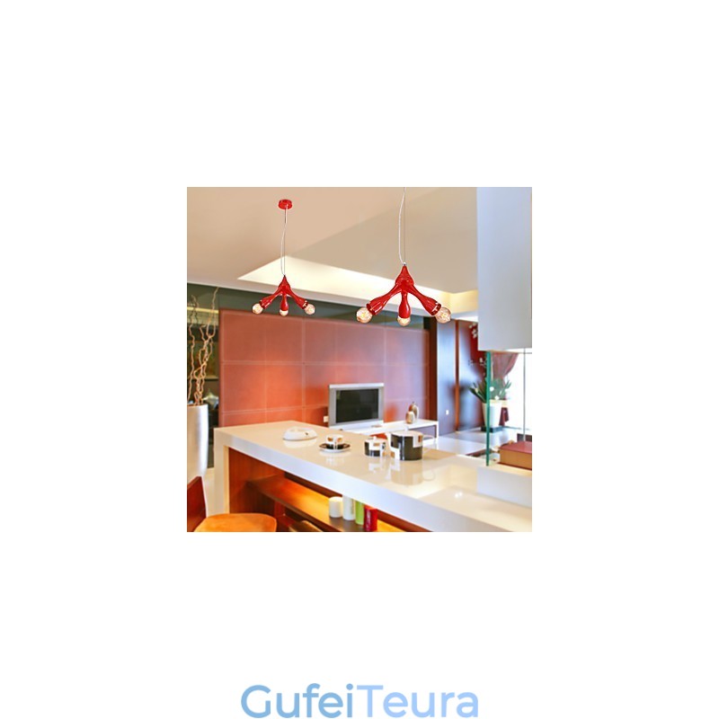 פנס תקרה עם 3 נורות