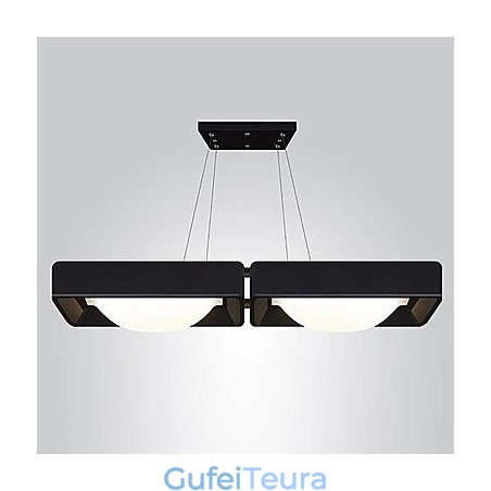 אורות תליון 2 אור מודרני פשוט אומנותי