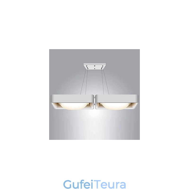 אורות תליון 2 אור מודרני פשוט אומנותי