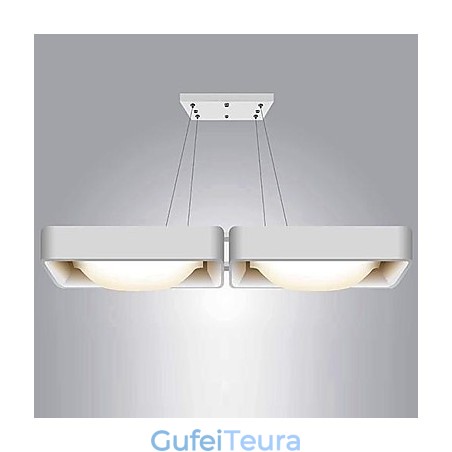 אורות תליון 2 אור מודרני פשוט אומנותי