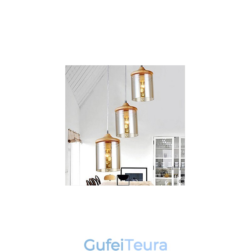 Glass Art מנורת תליון קטנה