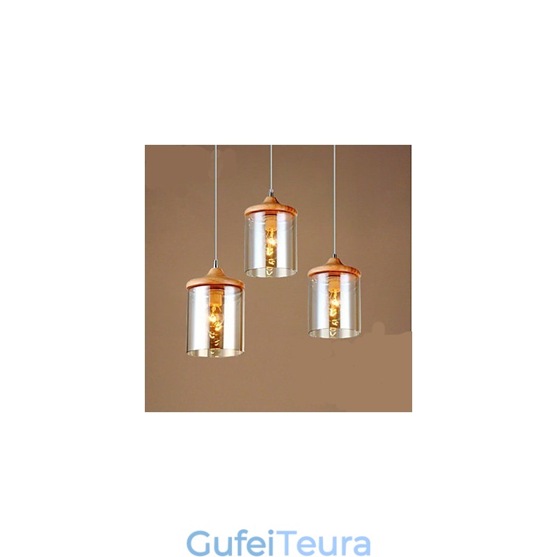 Glass Art מנורת תליון קטנה