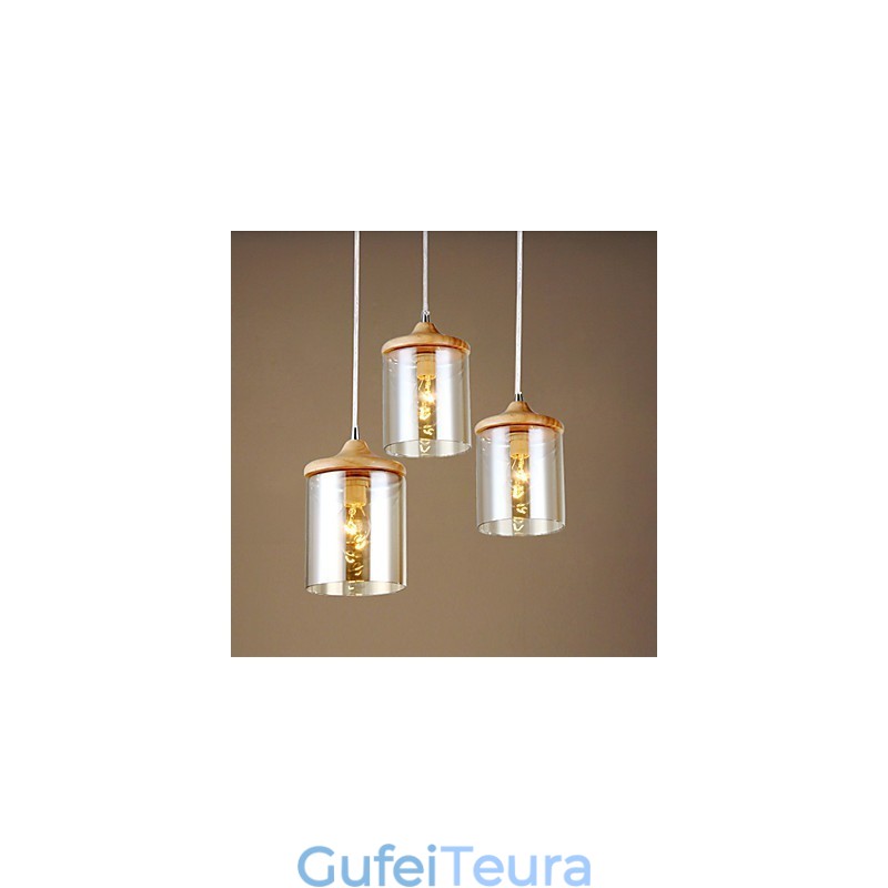 Glass Art מנורת תליון קטנה