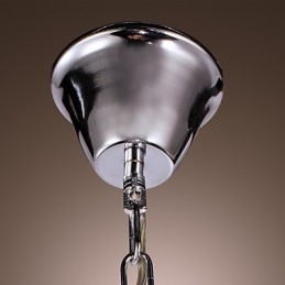 אור תליון מתכת מצופה אלקטרו בסגנון מיני קריסטל מודרני עכשווי