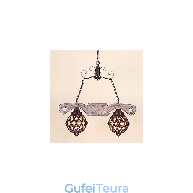 מנורות אמריקן איירון רטרו