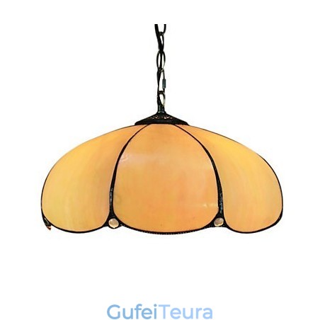 2 נורות תלויות אור בכתום