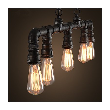 אורות תליון מיני בסגנון מתכת קלאסית מסורתית