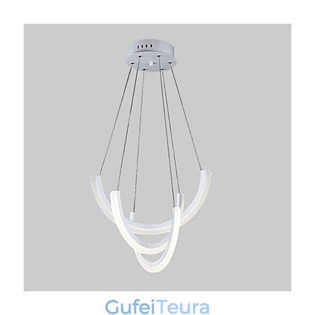 תאורת תליון מודרנית אקרילית בעיצוב עכשווי