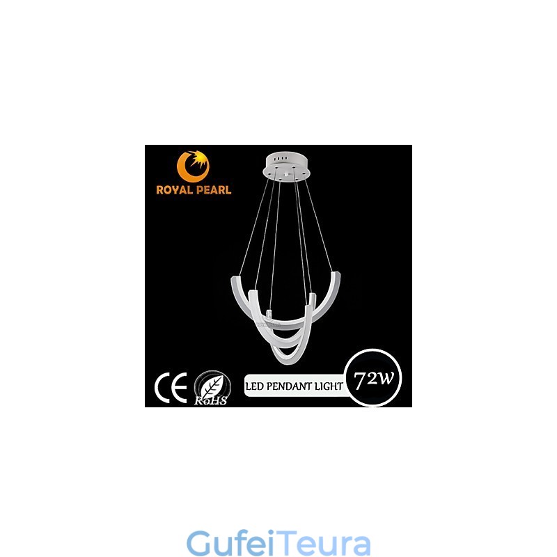 תאורת תליון מודרנית אקרילית בעיצוב עכשווי