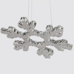 נברשת מתכת כרום קלאסית מסורתית