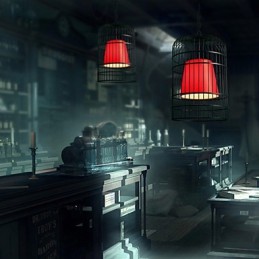 נברשת מסורתית קלאסית רטרו פנס מתכת