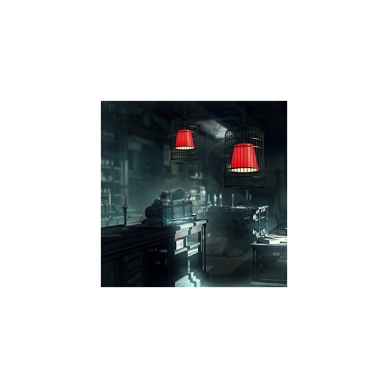 נברשת מסורתית קלאסית רטרו פנס מתכת