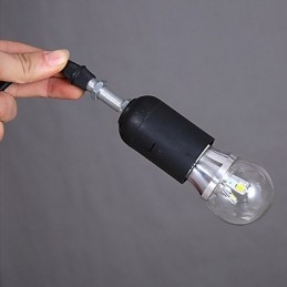 מנורת תליון 1 חומר בד מודרני קל