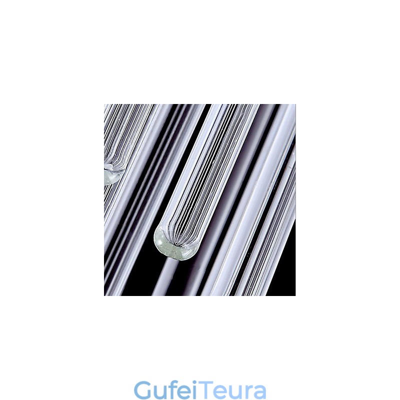 תליון מודרני 3 אורות עם מוט זכוכית