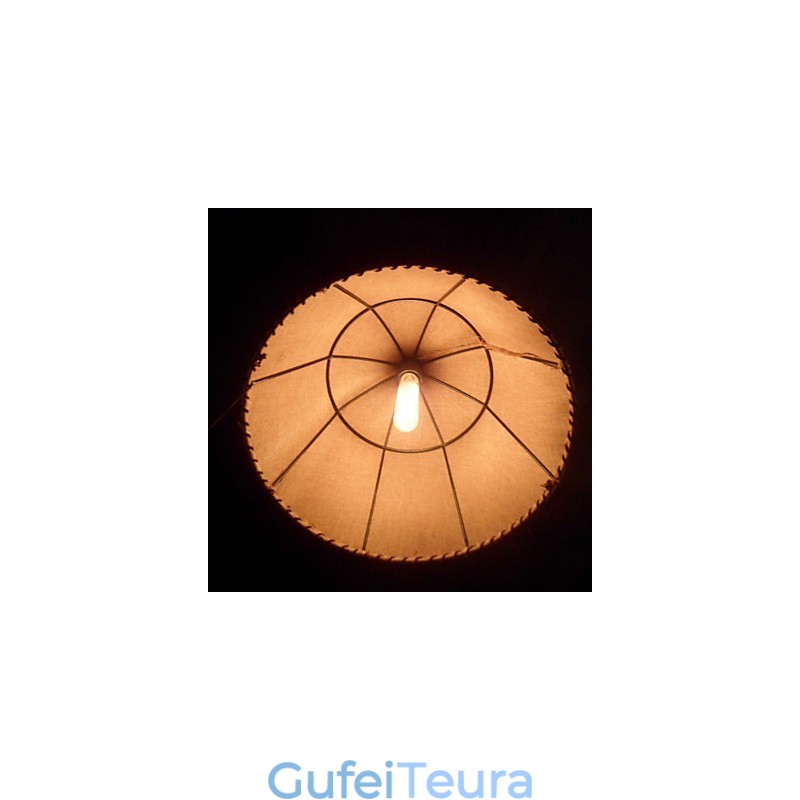 תליון אור בסגנון צפון אמריקאי רטרו 1 בגוון בד