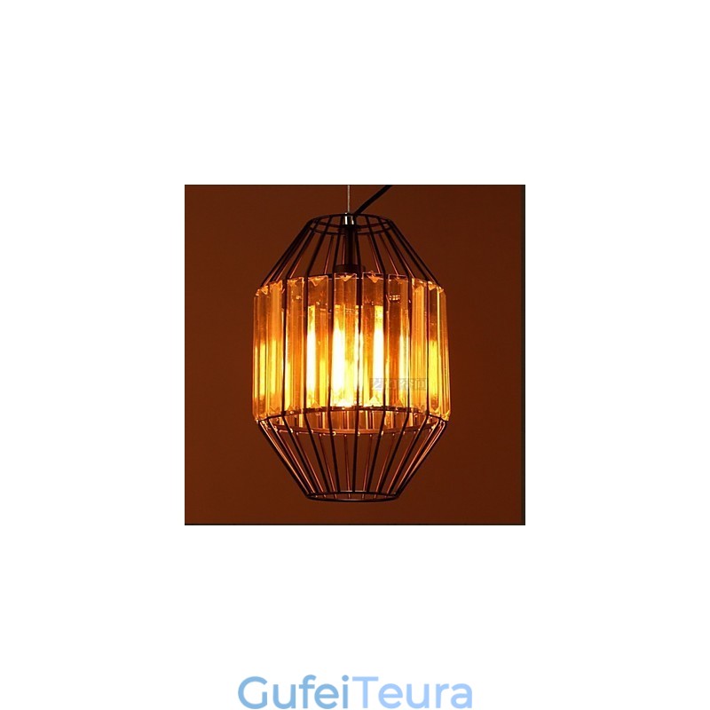 תליון אמריקאי רטרו יצירתי לכלוב ציפורים