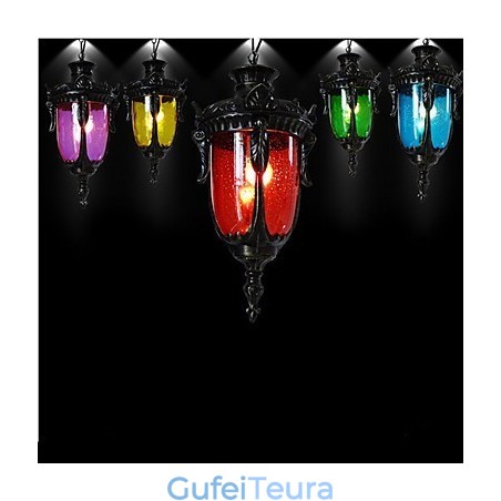 תליון רטרו תעשייתי פשוט אמנות