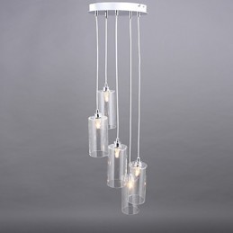 מנורת Clear Glass Simple Modern Creative