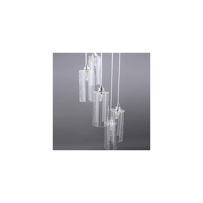 מנורת Clear Glass Simple Modern Creative