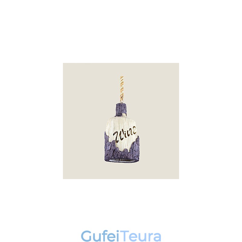 ראש יחיד קטן נברשת קפה אמריקאי כפרי אינטרנט קפה