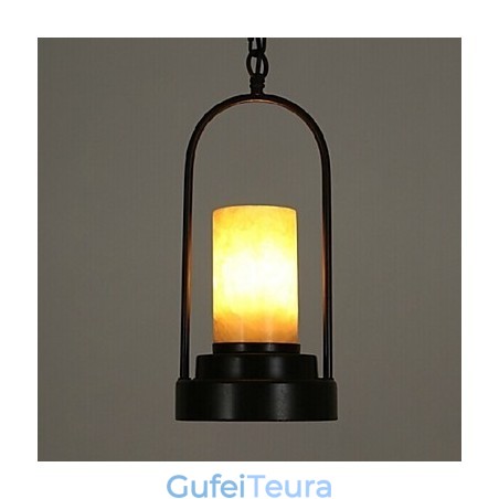 אורות תליון מסורתיים קלאסיים וינטג' רטרו קאנטרי מוסך מתכת