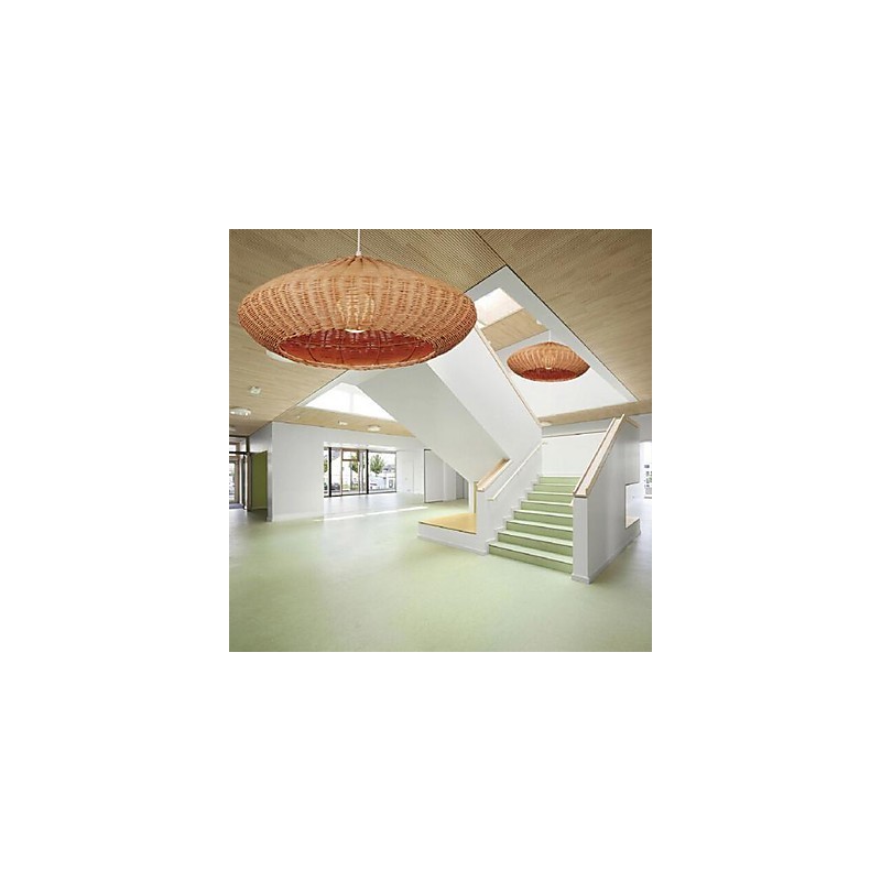 תאורת תליון מתכת כפרית מודרנית עכשווית