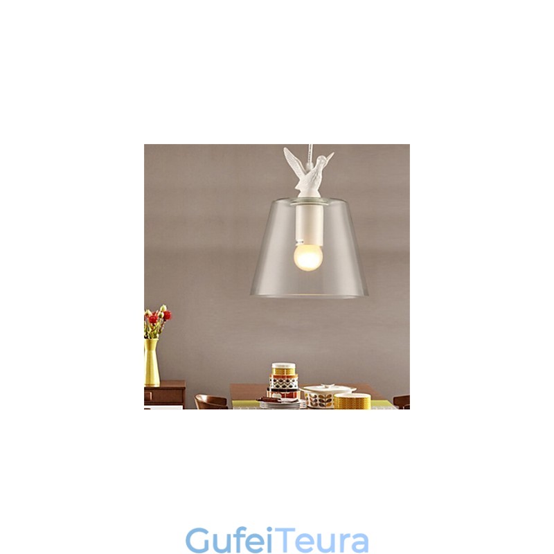 מנורת זכוכית בסגנון אמריקאי רטרו Creative Single Head the Nordic Cafe