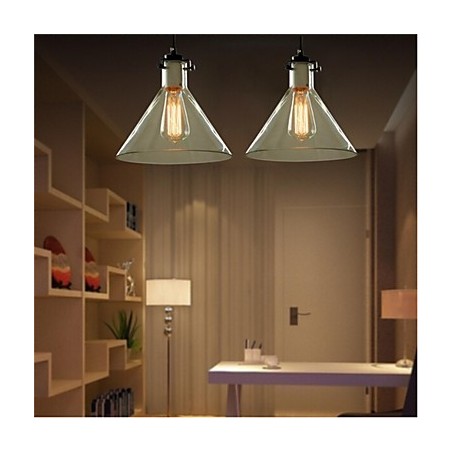 מנורת זכוכית בסגנון אמריקאי רטרו Creative Single Head the Nordic Cafe