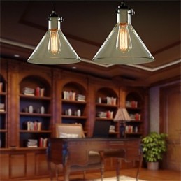 מנורת זכוכית בסגנון אמריקאי רטרו Creative Single Head the Nordic Cafe