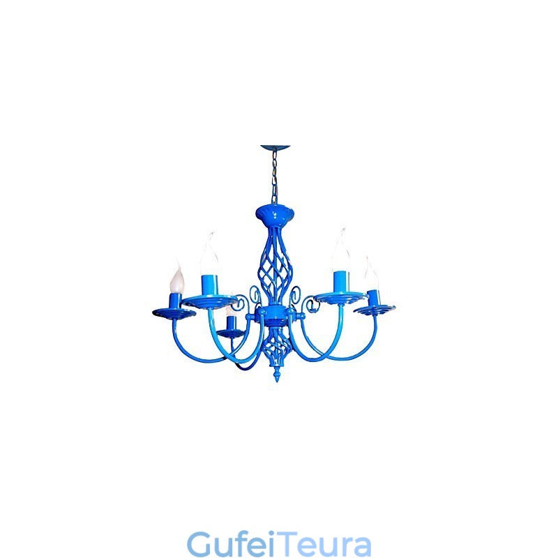 מודרני עכשווי מסורתי קלאסי כפרי לודג' בציר כפרי ציור מתכת נברשת תליון