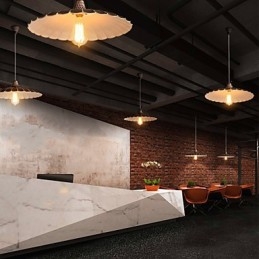 אורות תליון מיני סטייל רטרו מתכת