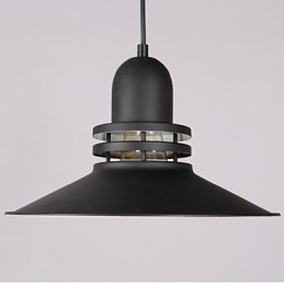 Amercian Countryside Loft תעשייתי מנורת תליון במנורת בית מאטל Droplight לקשט
