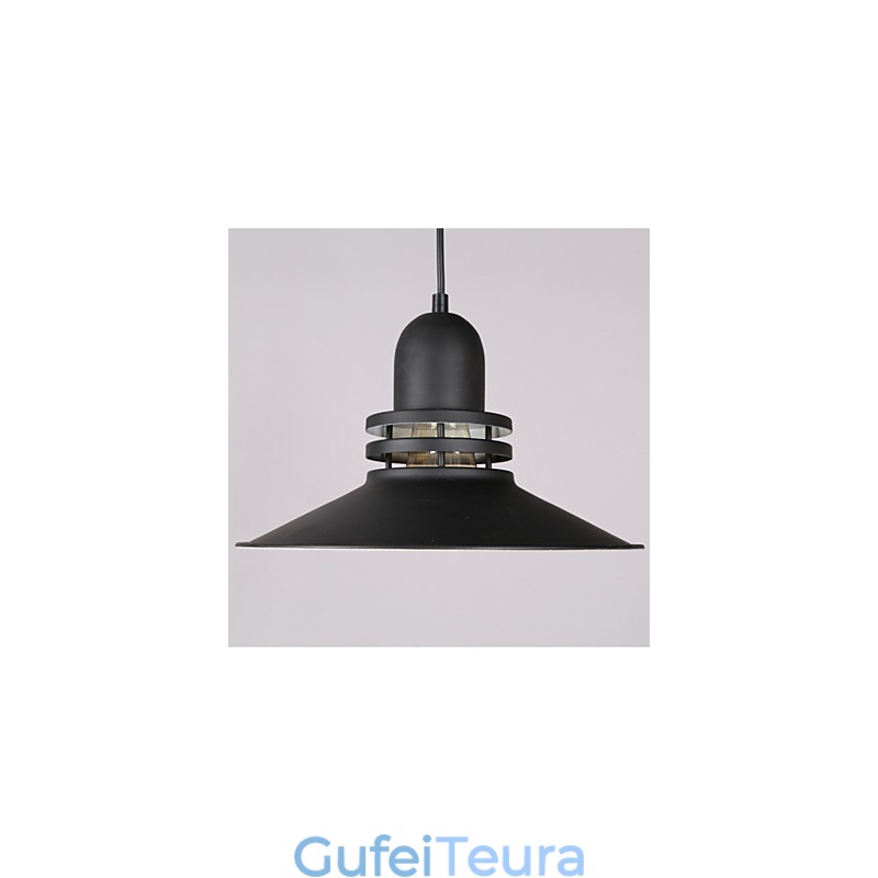 Amercian Countryside Loft תעשייתי מנורת תליון במנורת בית מאטל Droplight לקשט