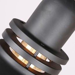 Amercian Countryside Loft תעשייתי מנורת תליון במנורת בית מאטל Droplight לקשט