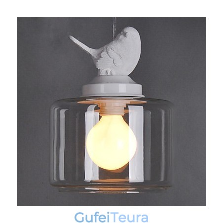 זכוכית מודרנית תליון אור מנורות תליון פשוטות בית קפה מנורת תליון