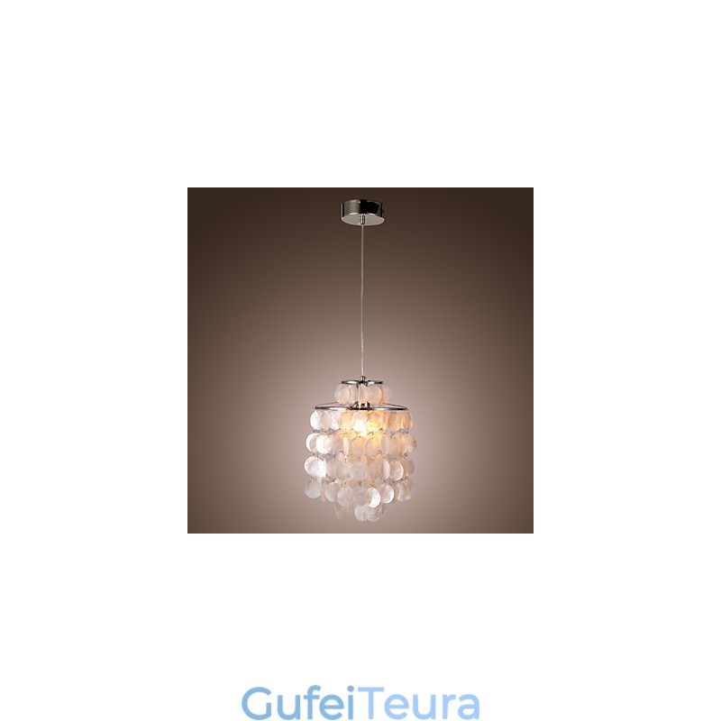 תאורת תליון כרום מודרנית בסגנון מיני עכשווי