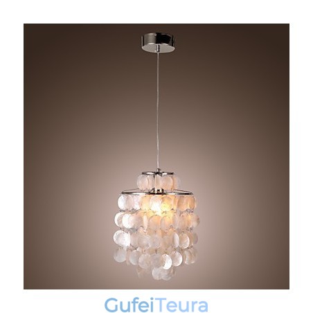 תאורת תליון כרום מודרנית בסגנון מיני עכשווי