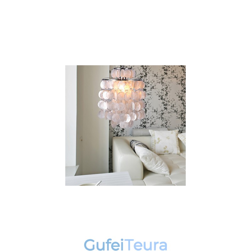 תאורת תליון כרום מודרנית בסגנון מיני עכשווי