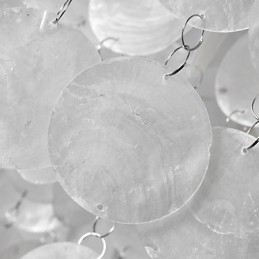 תאורת תליון כרום מודרנית בסגנון מיני עכשווי