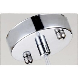 אור תליון מתכת כרום מודרני מודרני