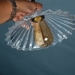 זכוכית מודרנית מנורת תליון פשוט מנורות תליון בית קפה מנורת תליון