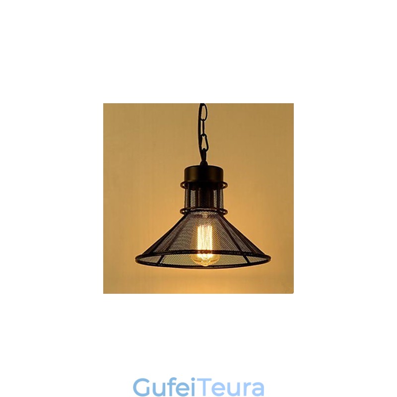 אמריקן קפה טרסה אופנה שחור מטריית רשת Droplight