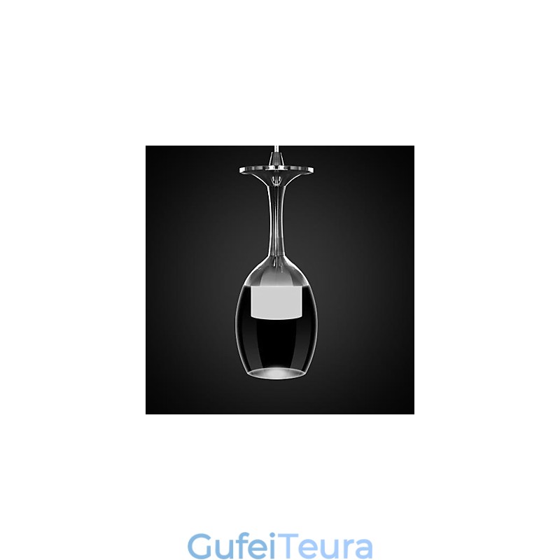 אור תליון מתכת כרום מודרני מודרני